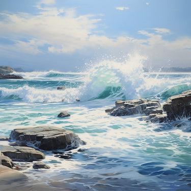 Tableau Moderne Mer